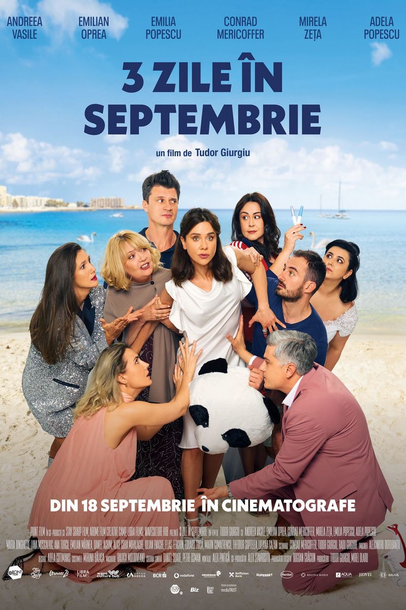 Afis 2D 3 zile în septembrie (3 zile în septembrie)