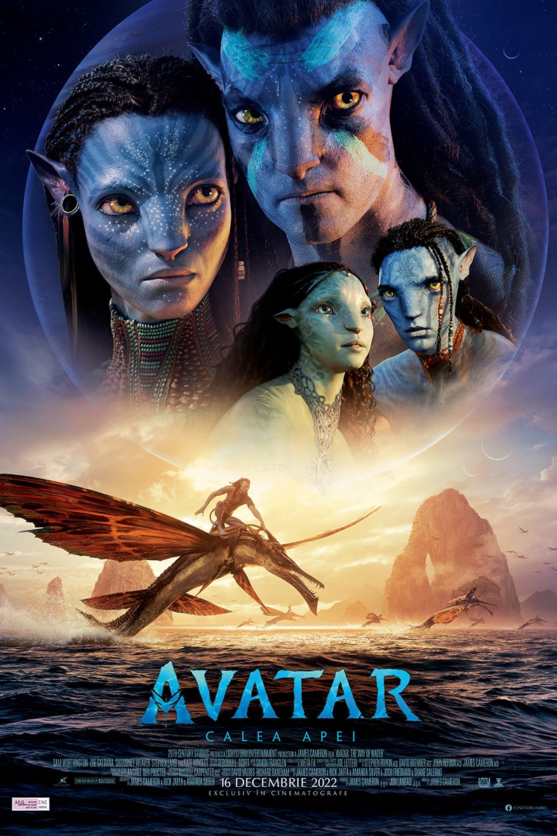 Afis 3D Avatar: Calea apei (Avatar: The Way of Water)