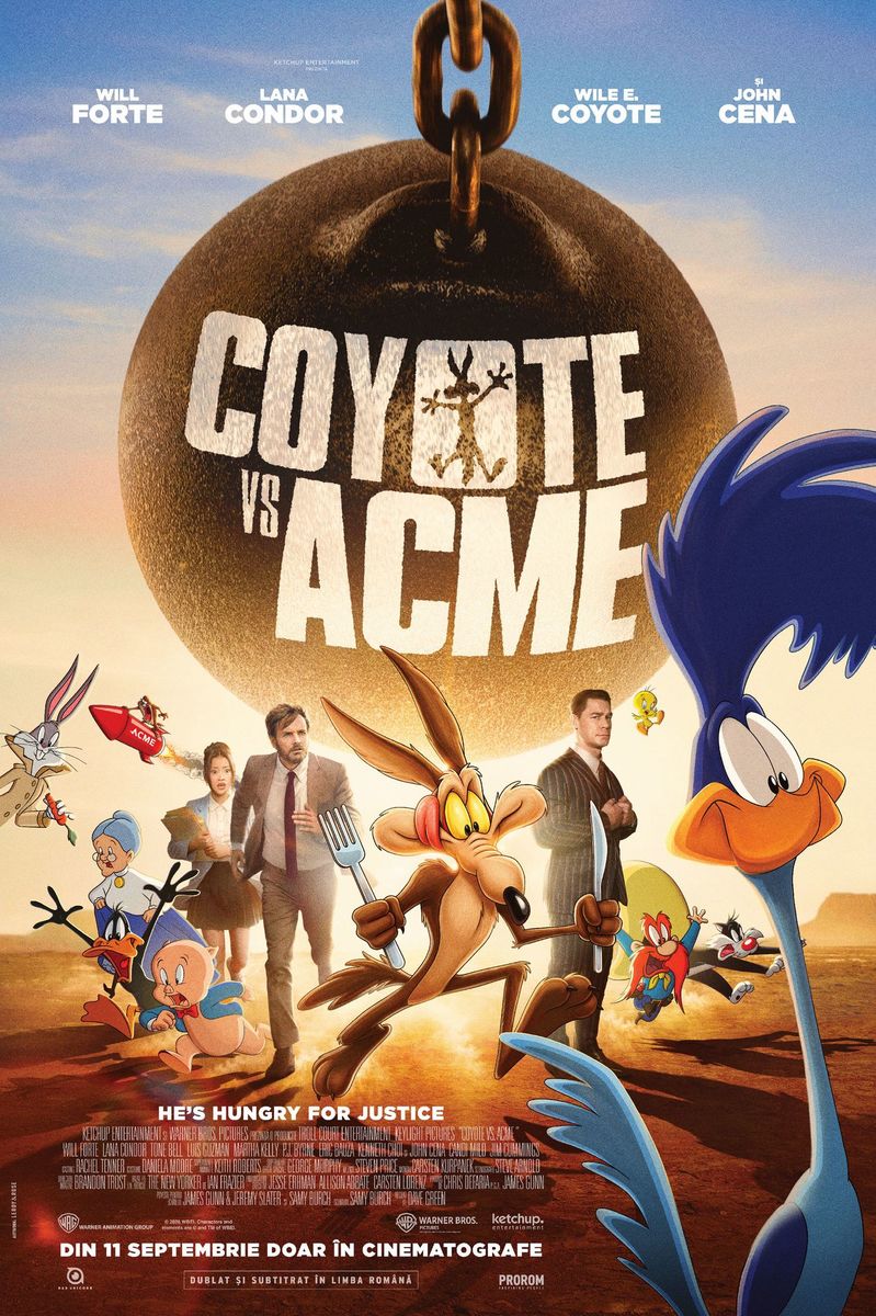 Afis 2D Coyote vs Acme - dublat (Coyote vs Acme)