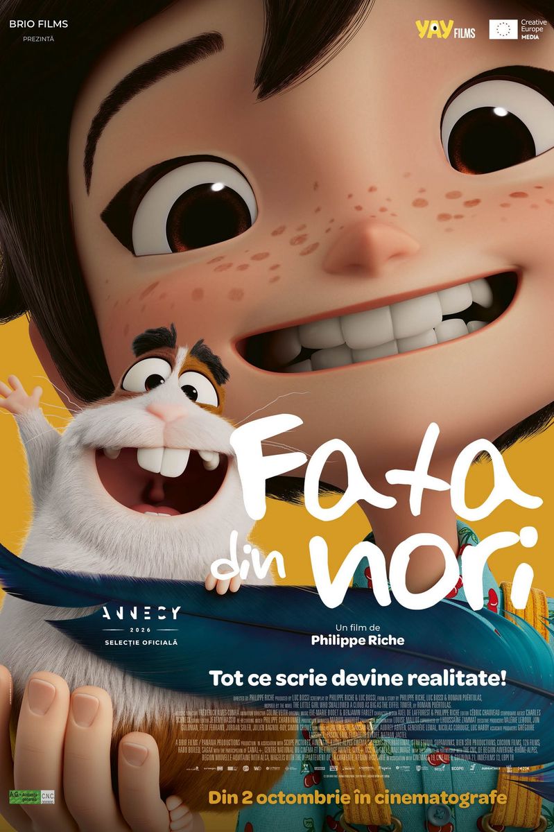 Afis 2D Fata din nori - dublat (Girl in the Clouds )