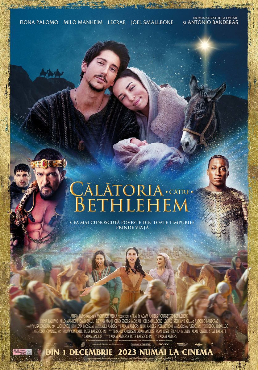 Afis 2D Călătoria către Bethlehem (Journey to Bethlehem)
